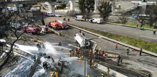 Ciudad de México indaga exceso de velocidad como causa de explosión de camión de gas