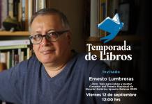 Temporada de Libros - Vi. 12 Sep 2025 -  Ernesto Lumbreras