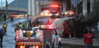 Investigan en México choque por exceso de velocidad en la explosión de camión de gas