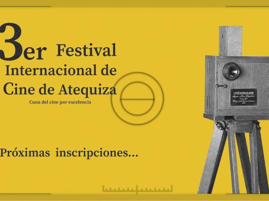 Convocan a tercera edición del Festival Internacional de Cine de Atequiza