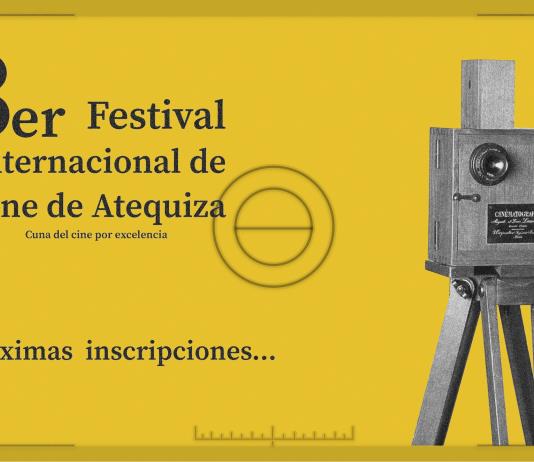 Convocan a tercera edición del Festival Internacional de Cine de Atequiza