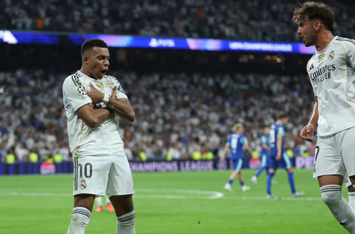 Mbappé rescata al Real Madrid de penal ante el Marsella Mbappé rescata al Real Madrid de penal ante el Marsella