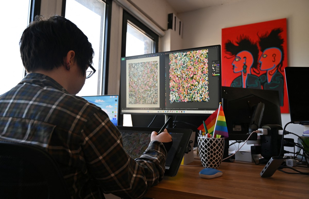 Los nuevos aprendices de pintor, los robots de IA Los nuevos aprendices de pintor, los robots de IA