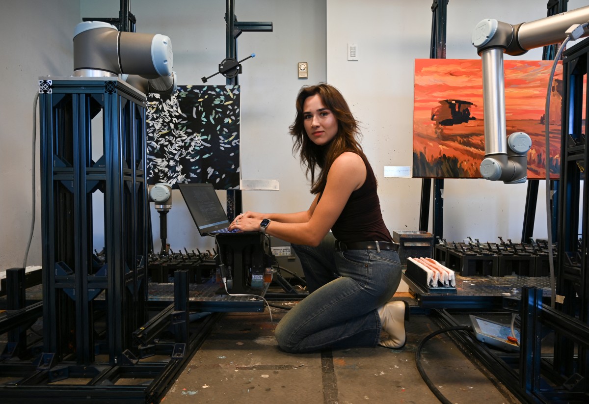 Los nuevos aprendices de pintor, los robots de IA Los nuevos aprendices de pintor, los robots de IA