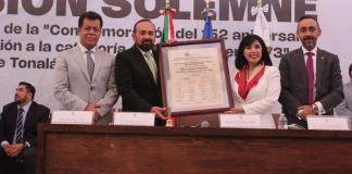 Tonalá celebró 152 años de ser reconocido como municipio 