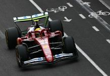 Hamilton recupera el brillo en los ensayos de Azerbaiyán, McLaren en problemas