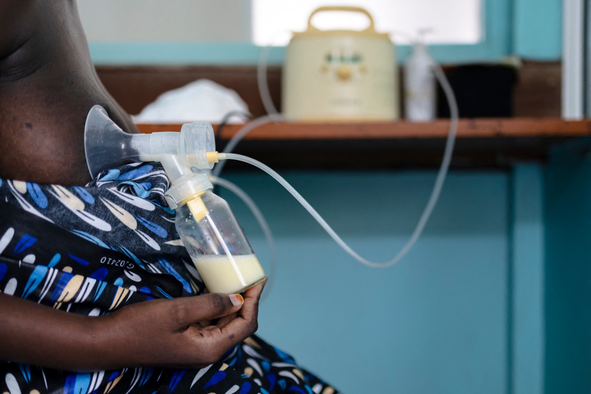 El único banco de leche materna de Kenia, un salvavidas para los bebés prematuros