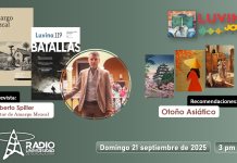 Alberto Spiller y Amargo Mezcal. Otoño asiático. Luvina Joven Radio 21 septiembre 2025