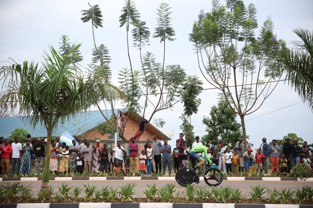 Los ciclistas africanos, orgullosos por competir en el Mundial de Ruanda