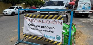 Reaparece socavón en calle Ramón Corona; SAPAZA aún no interviene