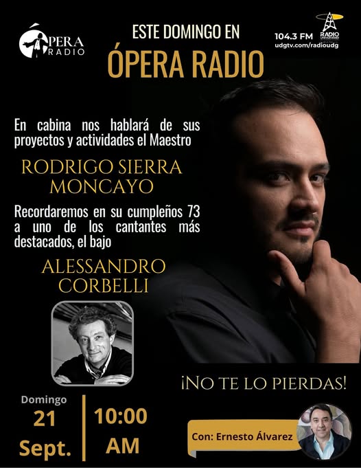 Ópera Radio - Do. 21 Sep 2025 Ópera Radio - Do. 21 Sep 2025