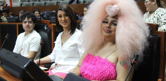 La comunidad LGBTIQ+ se hizo escuchar desde las 38 curules del Congreso local