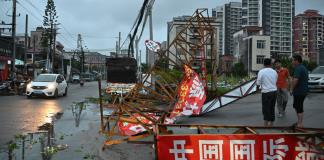 El supertifón Ragasa toca tierra en China continental tras causar 14 muertos en Taiwán