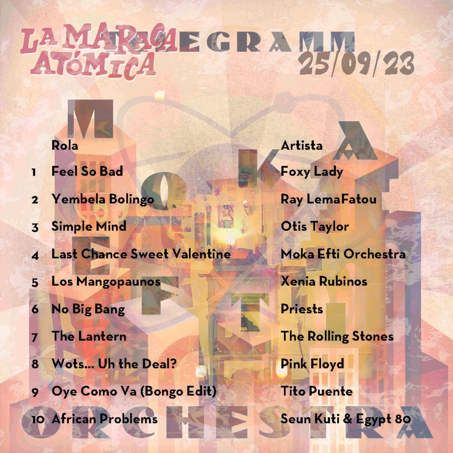 La Maraca Atomica - Ma. 23 Sep 2025 - Bienvenidos al Otoño