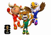 La FIFA presenta a Maple, Zayu y Clutch, las mascotas oficiales del Mundial 2026