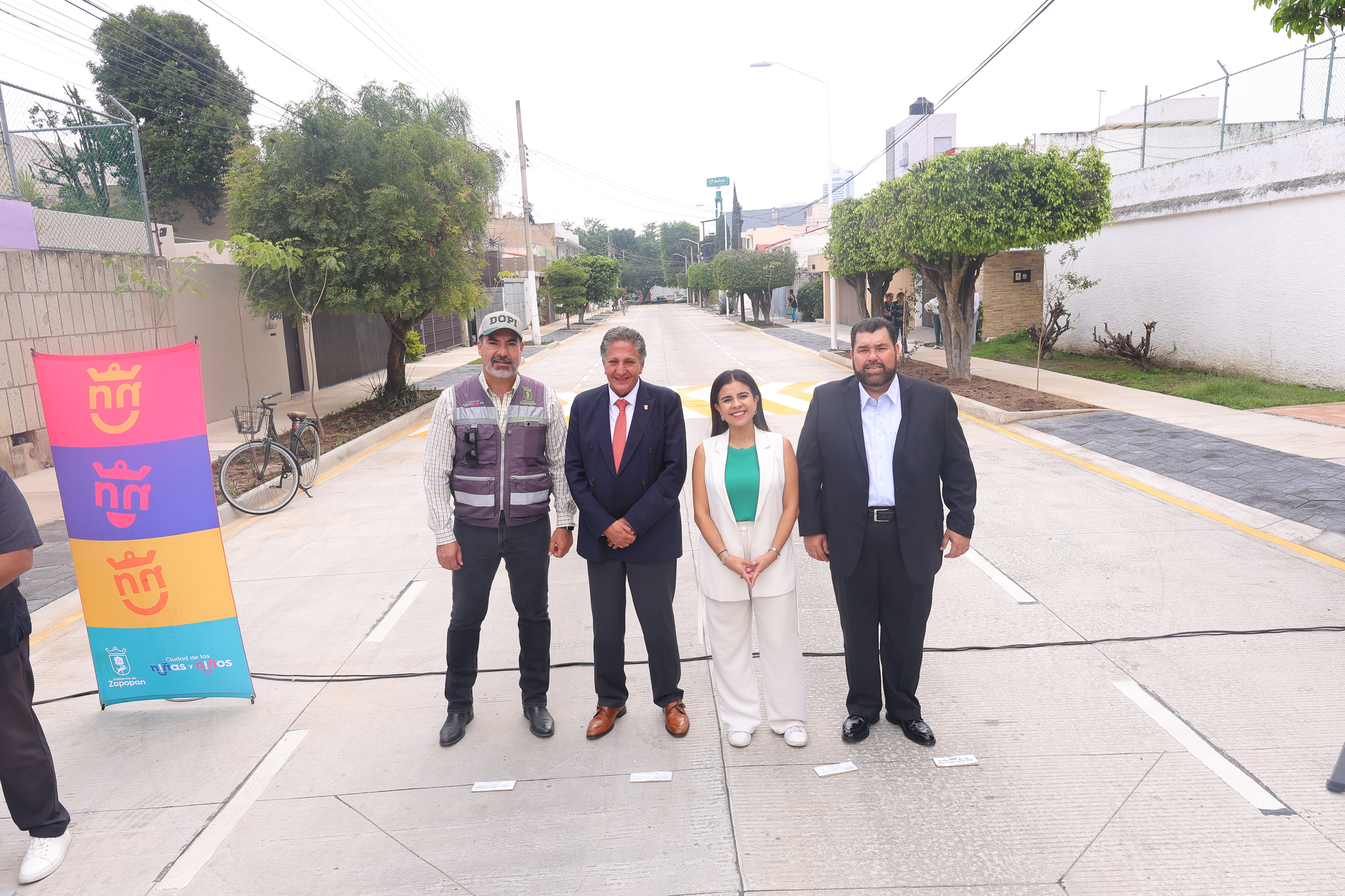 Zapopan renueva vialidad de la Colonia San Ignacio; invierte 7.5 millones de pesos