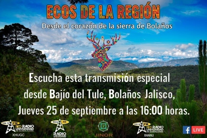 ECOS DE LA REGIÓN - Ju. 25 Sep 2025 - Desde el corazón de la sierra de Bolaños