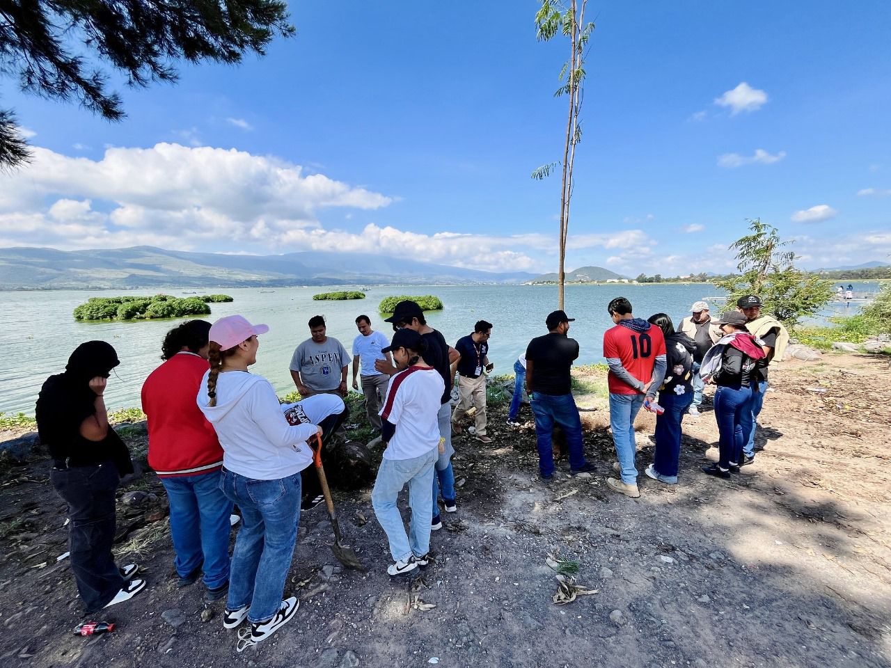 La Ribera de Cajititlán se viste de colores: Reforestan la Laguna para Impulsar el Turismo