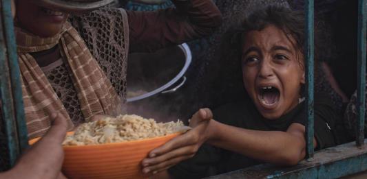 Gaza al límite, se acaba el tiempo para los niños de la hambruna.