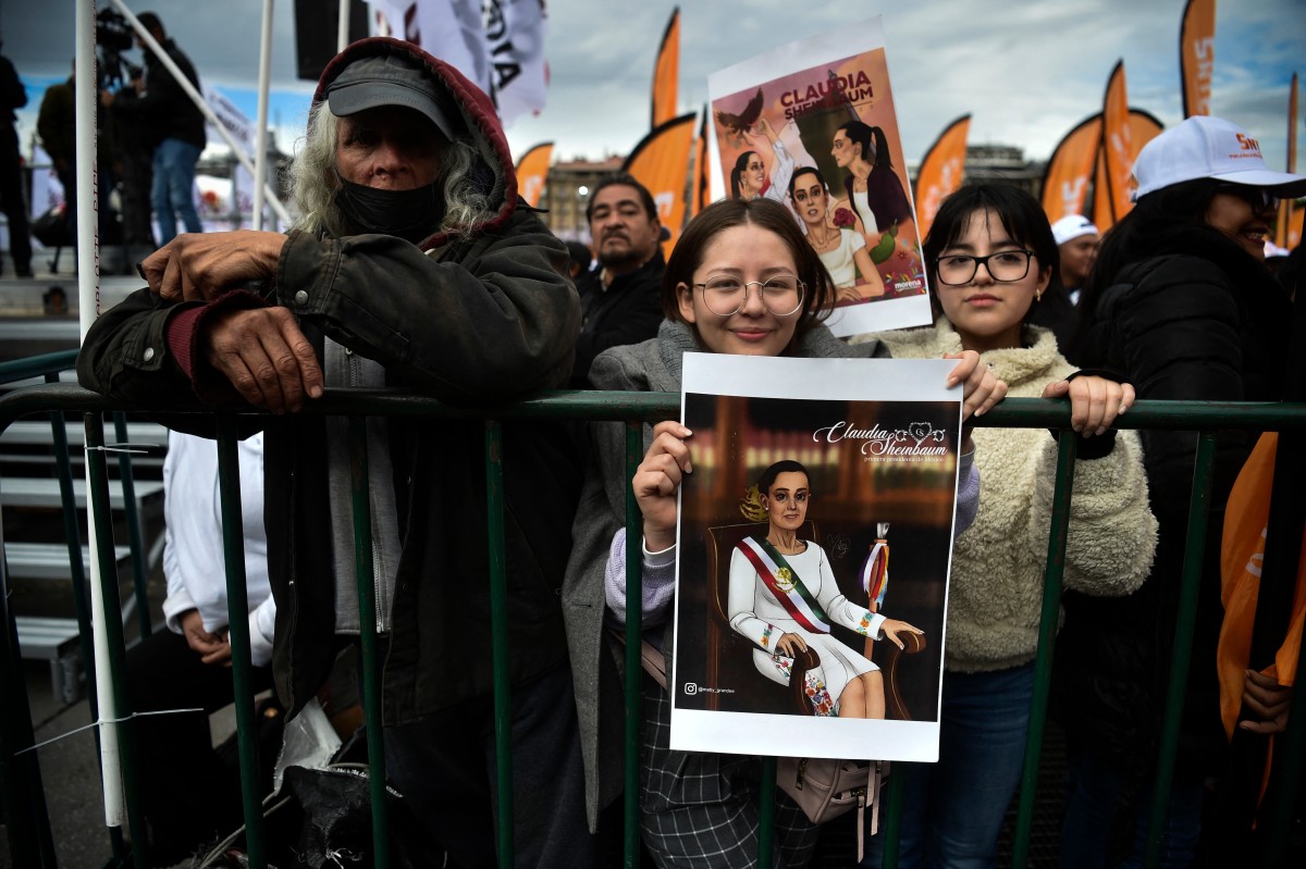 Sheinbaum cumple un año en el poder en México con alta popularidad