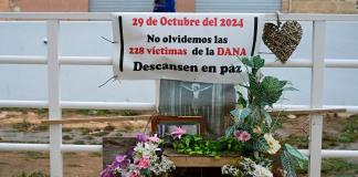Fuertes lluvias en la región española de Valencia, en alerta roja