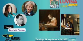 Leemos poesía. Luvina Joven Radio 28 septiembre 2025