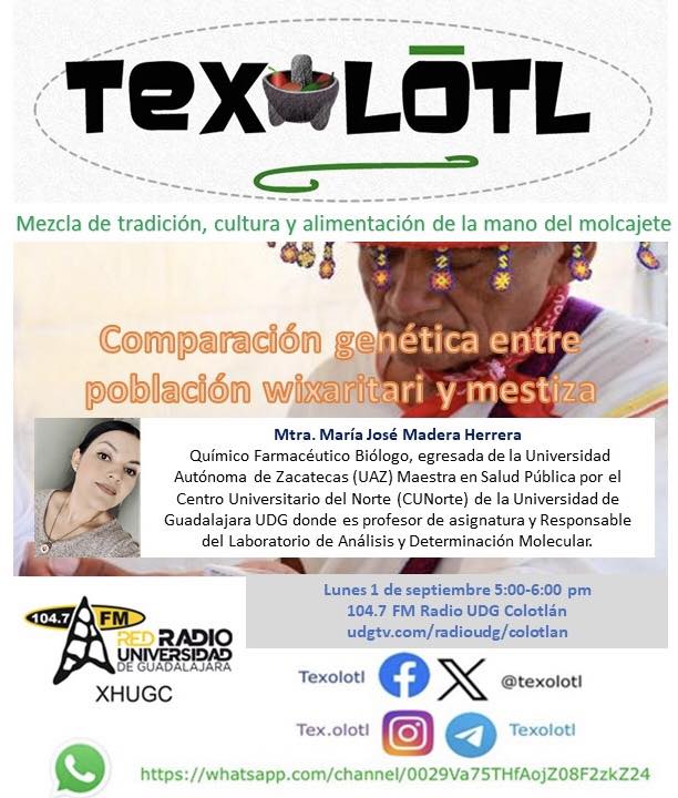 TEXOLOTL [GENÉTICA WIXARITARI Y MESTIZA] 01-SEPTIEMBRE-2025
