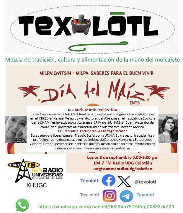 TEXOLOTL [DIA DEL MAIZ] 08-SEPTIEMBRE-2025