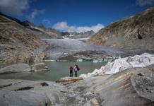 En diez años, los glaciares suizos perdieron una cuarta parte de su volumen