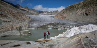 En diez años, los glaciares suizos perdieron una cuarta parte de su volumen
