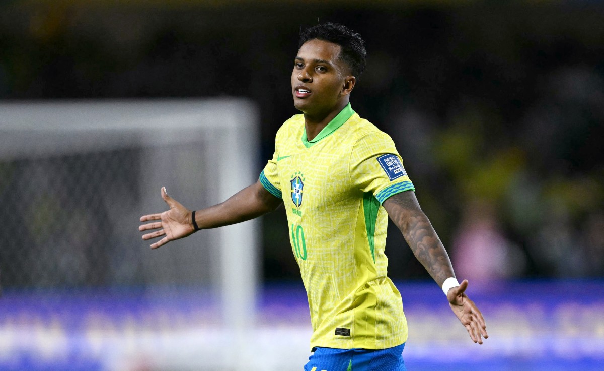 Vinícius y Rodrygo citados por Brasil para amistosos con Corea del Sur y Japón