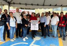 Por incumplimiento de pago, maestros del SNTE clausuran delegación regional en Guzmán