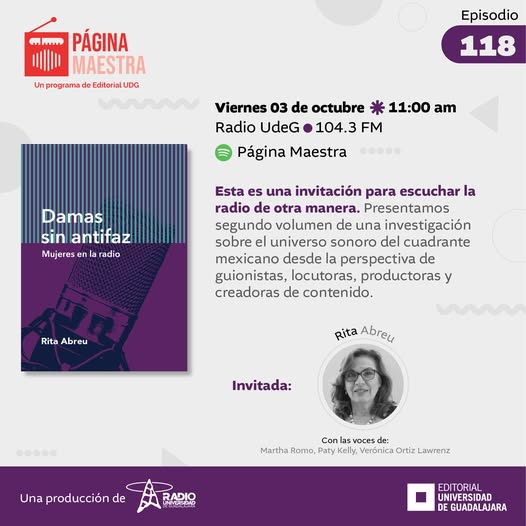 Pagina Maestra - Vi. 03 Oct 2025 - Damas sin antifaz de Rita Abreu