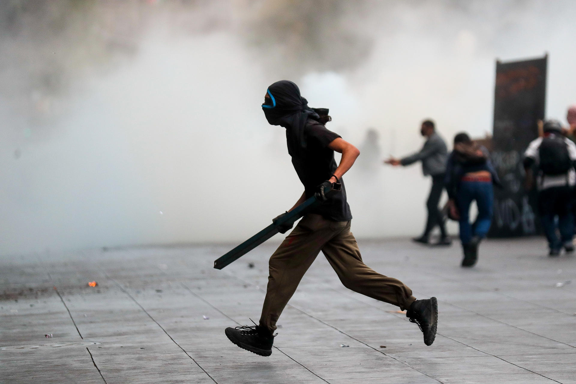 Ciudad de México reporta 16 policías hospitalizados tras marcha del 2 de octubre