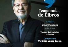 Temporada de Libros - Vi. 03 Oct 2025 - Élmer Mendoza