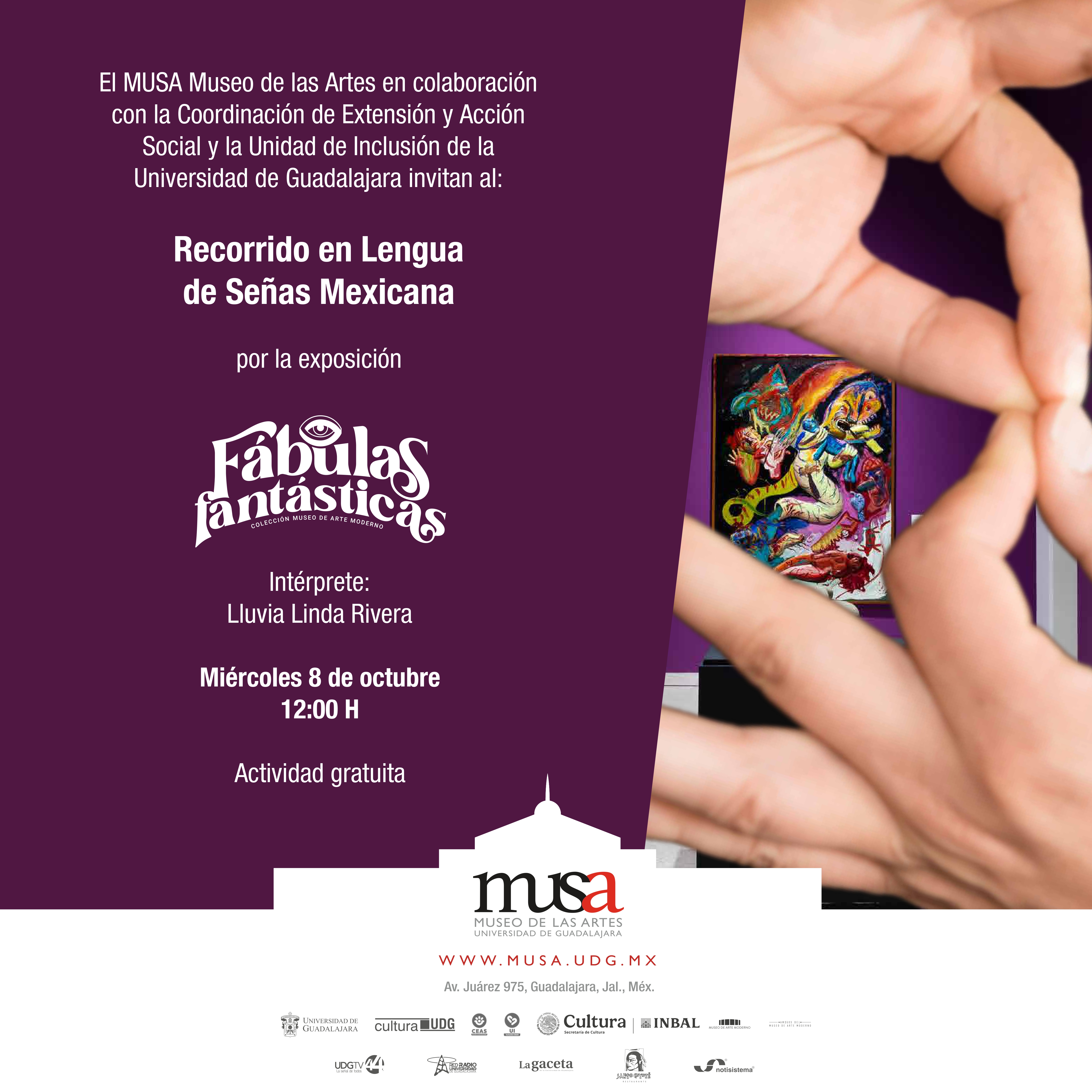 Recorridos por exposiciones con sus autores, talleres y la Noche de Museo por el 31 aniversario del MUSA