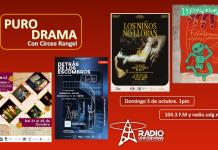 Catrinxs a escena. El festín de los muñecos. Detrás de los escombros. Los niños no lloran. Puro Drama 5 octubre 2025