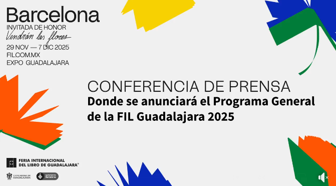 Tx Especial: la rueda de prensa en la que se anuncio el programa general de la @FILGuadalajara  2025 - Lu. 06 Oct 2025