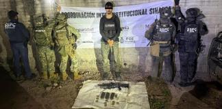 Detienen en Sinaloa a Filiberto Hernández de Los Chapitos con armas y explosivos