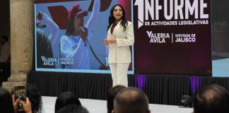 Valeria Ávila destacó en su informe el trabajo con colectivos, sindicatos y mujeres trabajadoras