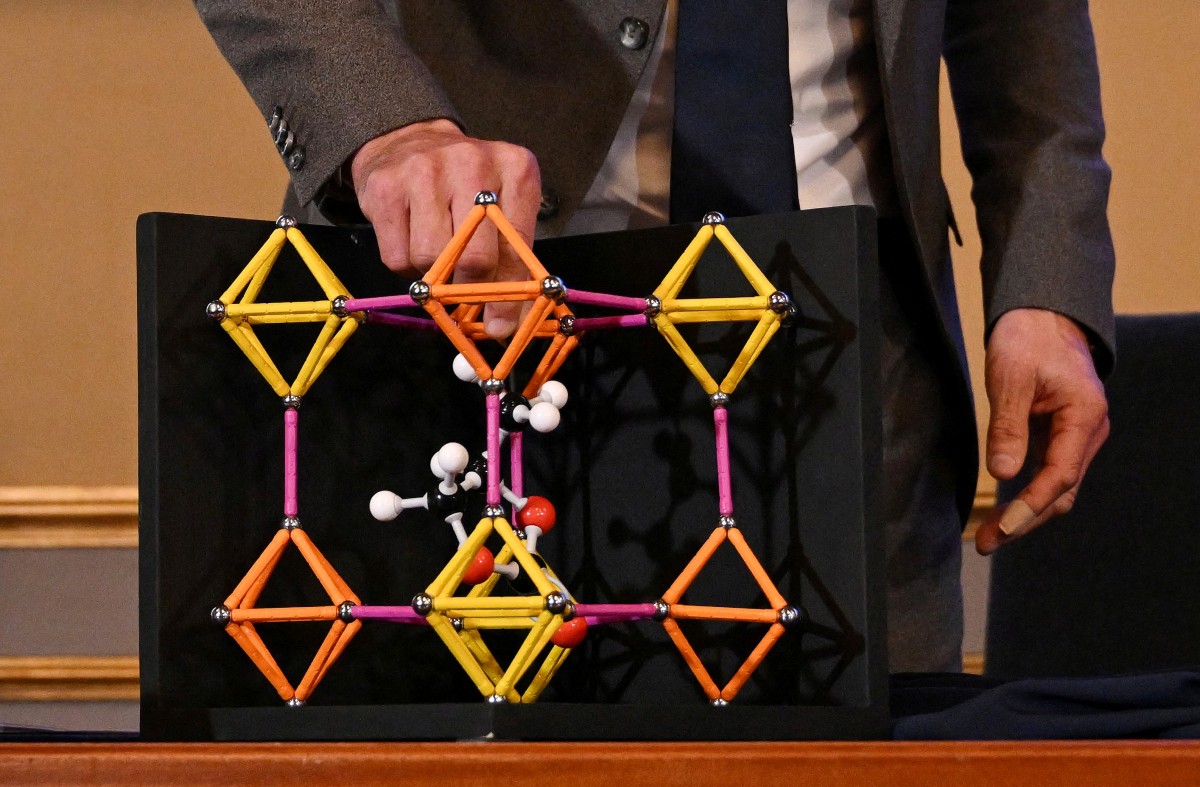 El Nobel de Química premia investigaciones sobre nuevas estructuras moleculares con enorme potencial