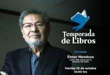Temporada de Libros - Vi. 10 Oct 2025 - Élmer Mendoza