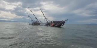 El ´Marigalante´ se hunde a causa de las fuertes lluvias de Puerto Vallarta