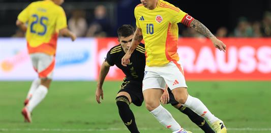 0-4. Colombia golea a México y muestra su gran momento de forma