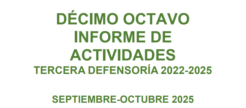 Da click en la imagen para conocer el Décimo Octavo Informe del Defensor de las Audiencias del SURT.