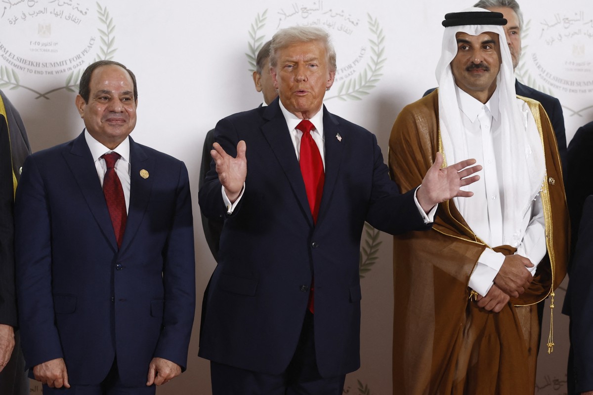 Tenemos paz en Oriente Medio, declara Trump en la cumbre sobre Gaza en Egipto