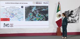 México estima en cien mil las viviendas afectadas por lluvias desde el pasado 6 de octubre