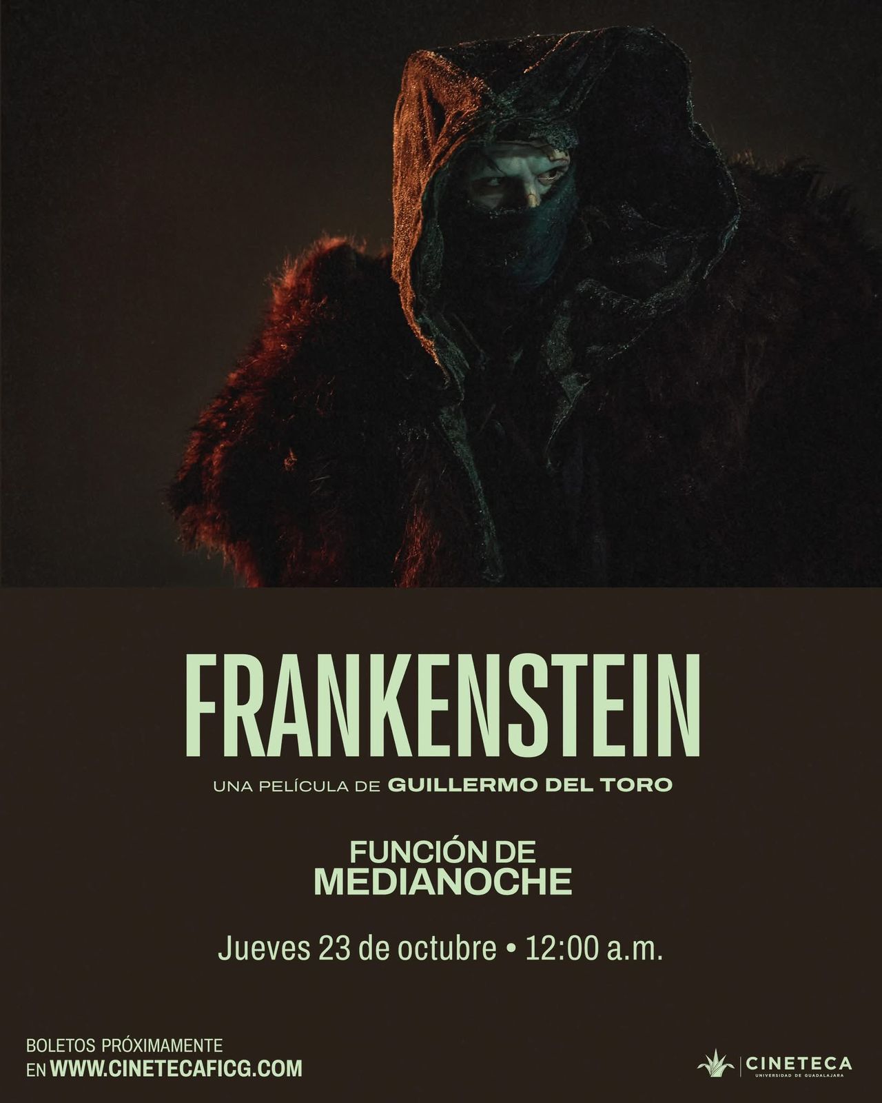 Cineteca FICG proyectará “Frankenstein” de Guillermo del Toro en exclusiva función de medianoche Cineteca FICG proyectará “Frankenstein” de Guillermo del Toro en exclusiva función de medianoche