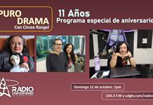 11 años al aire. Programa especial. Puro Drama 12 octubre 2025