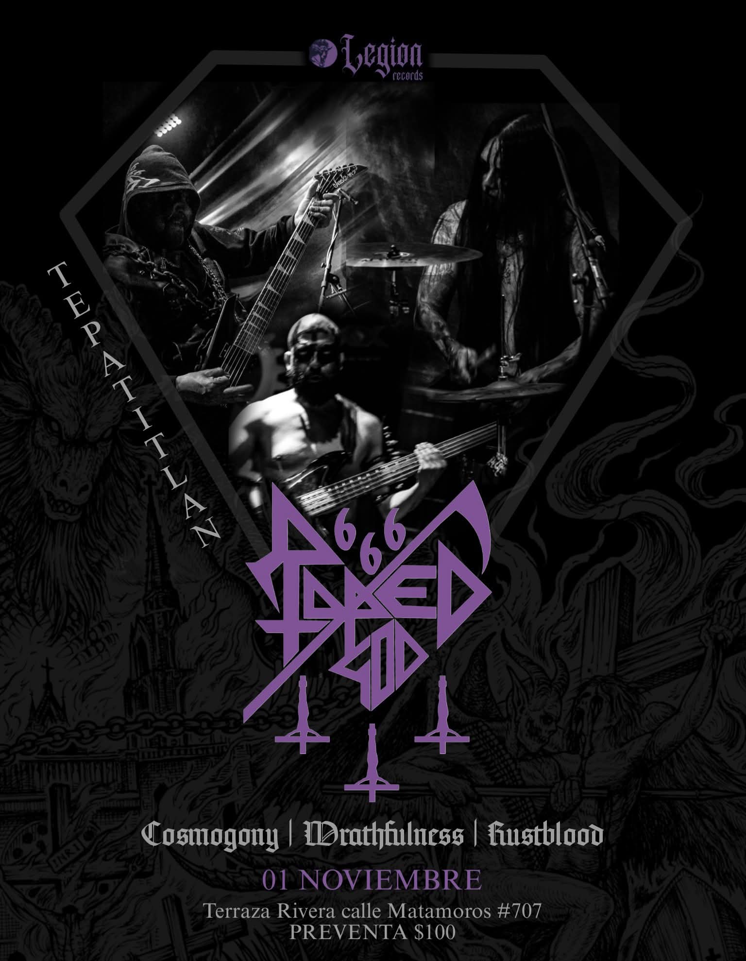 Pese a intentos de censura, Raped God 666 presentará su Thrash Metal en Tepatitlán Pese a intentos de censura, Raped God 666 presentará su Thrash Metal en Tepatitlán